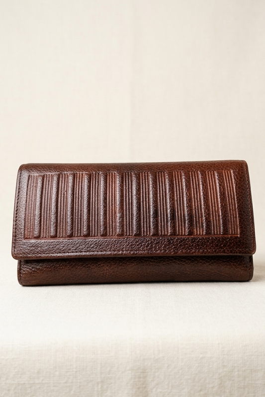 Brown Ribbed Noir