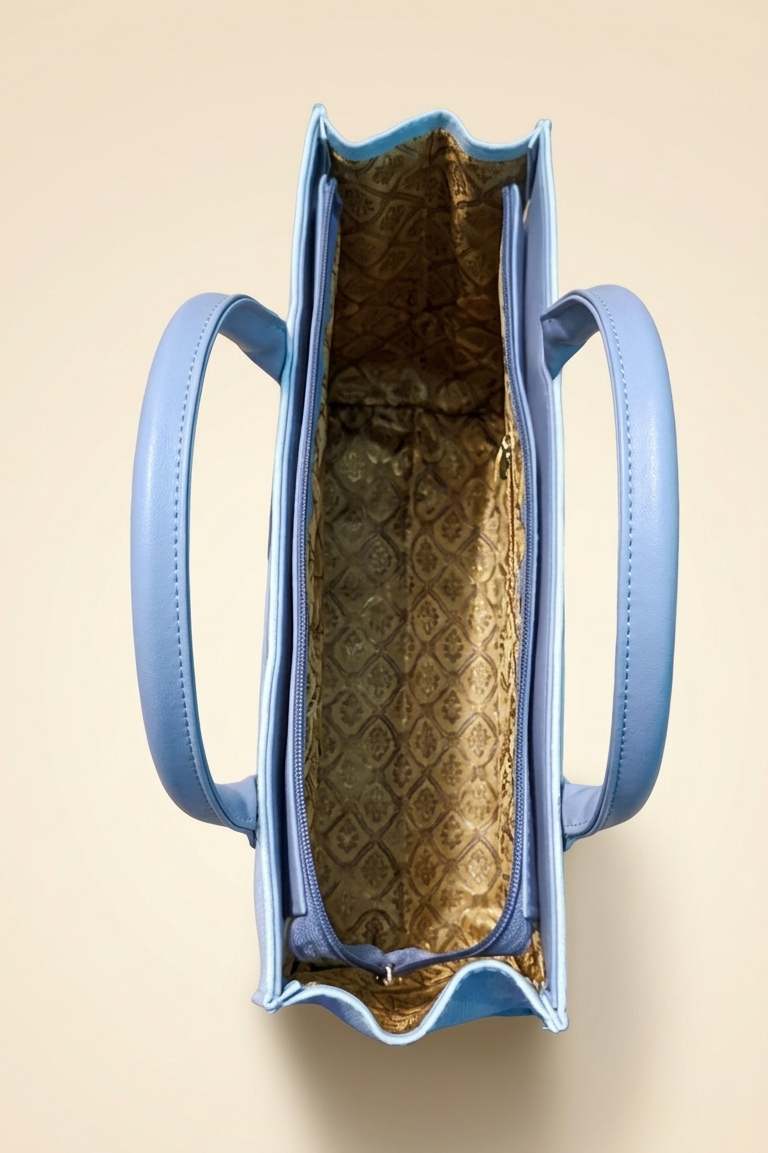 Denim Drift Tote Bag