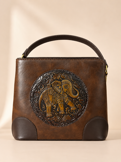 Vintage Elephant Artisan Bag