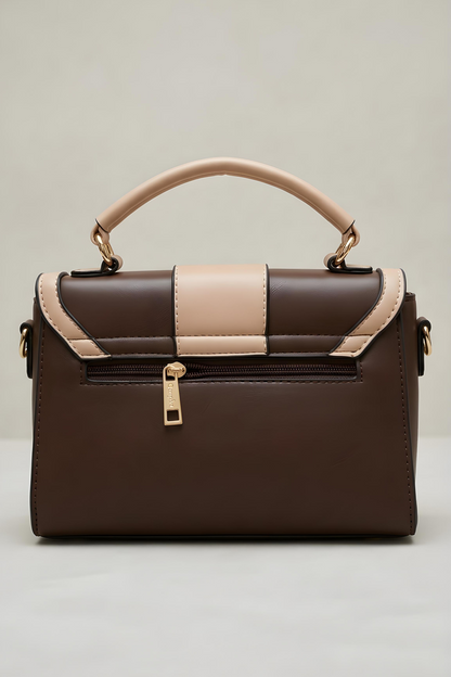 Vintage Cocoa Lock bag