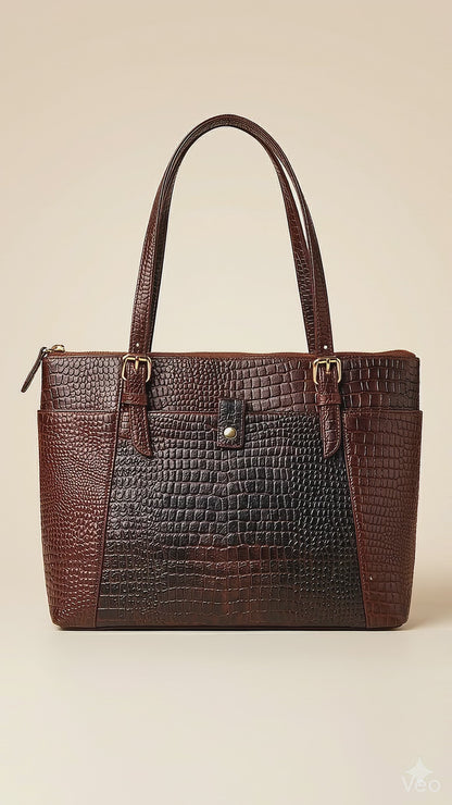 Croco Kairos Tote