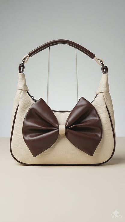 Bow Hobo Bag