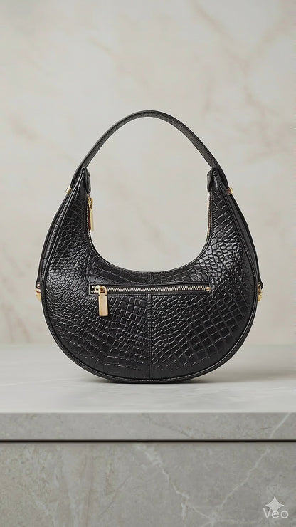 Black Croco Emerald Arc